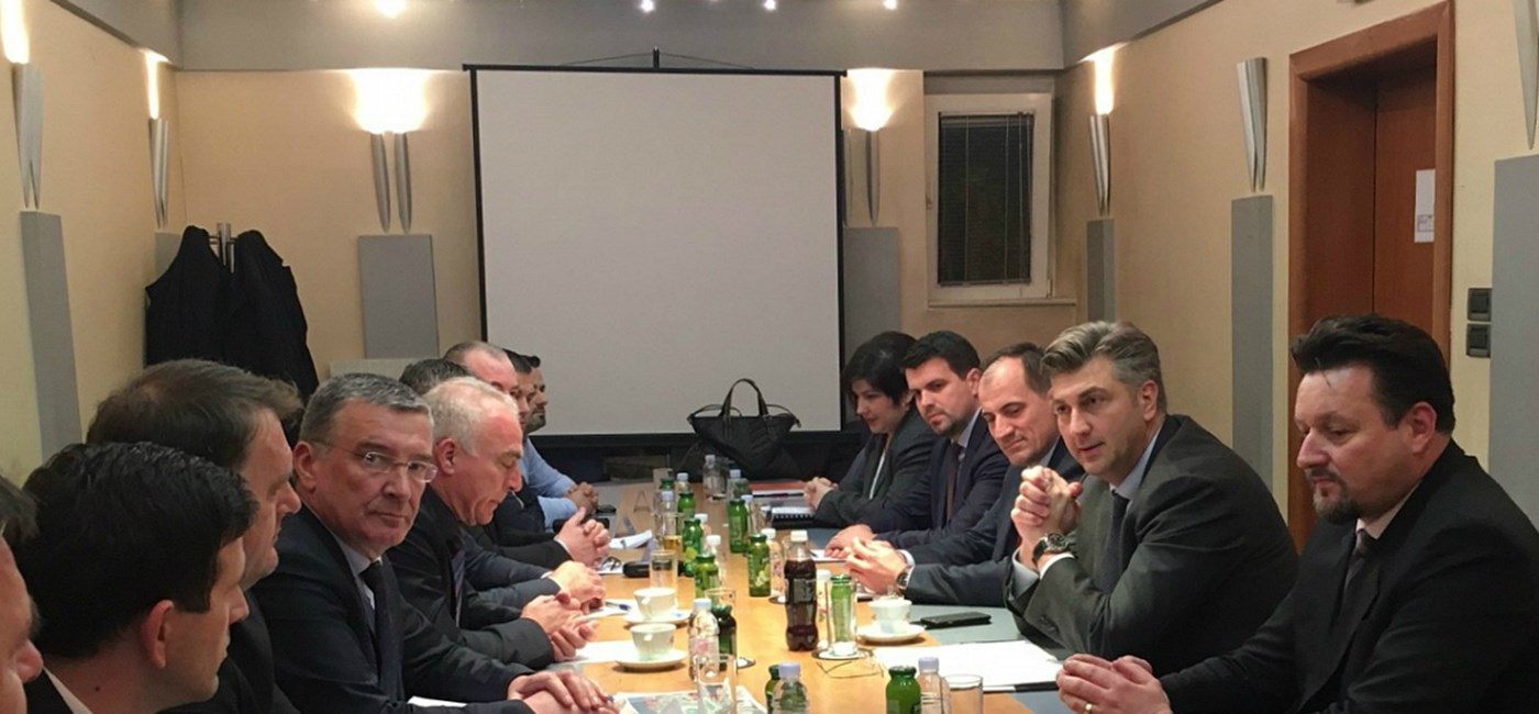 Predsjednik Vlade Plenković u Šibeniku o zbrinjavanju otpada u Splitsko-dalmatinskoj i Šibensko-kninskoj županiji